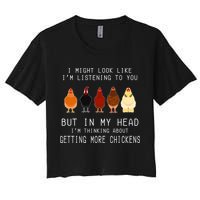I Might Look Like I'm Listening To You But In My Head Crop Top