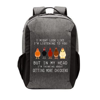 I Might Look Like I'm Listening To You But In My Head Vector Backpack