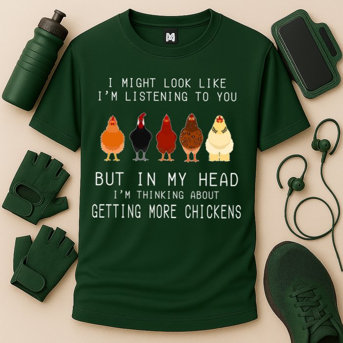 I Might Look Like I'm Listening To You But In My Head Performance Shirt