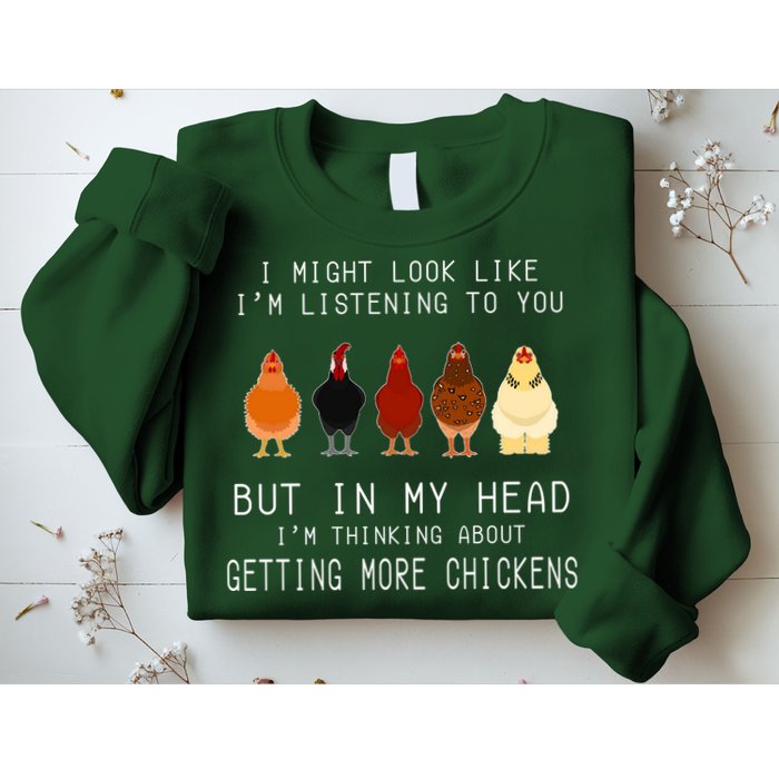 I Might Look Like I'm Listening To You But In My Head Sweatshirt