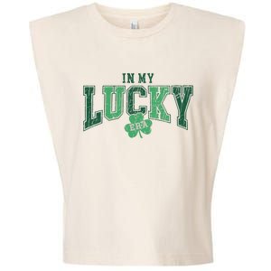 In My Lucky Era Funny Saint PatrickS Day Garment-Dyed Women's Muscle Tee