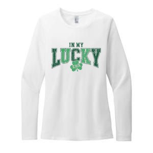 In My Lucky Era Funny Saint PatrickS Day Womens CVC Long Sleeve Shirt