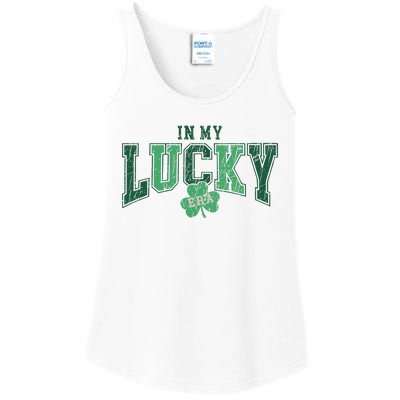 In My Lucky Era Funny Saint PatrickS Day Ladies Essential Tank