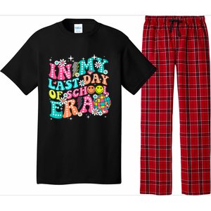 In My Last Day Of School Era Teacher Hello Summer Gift Pajama Set