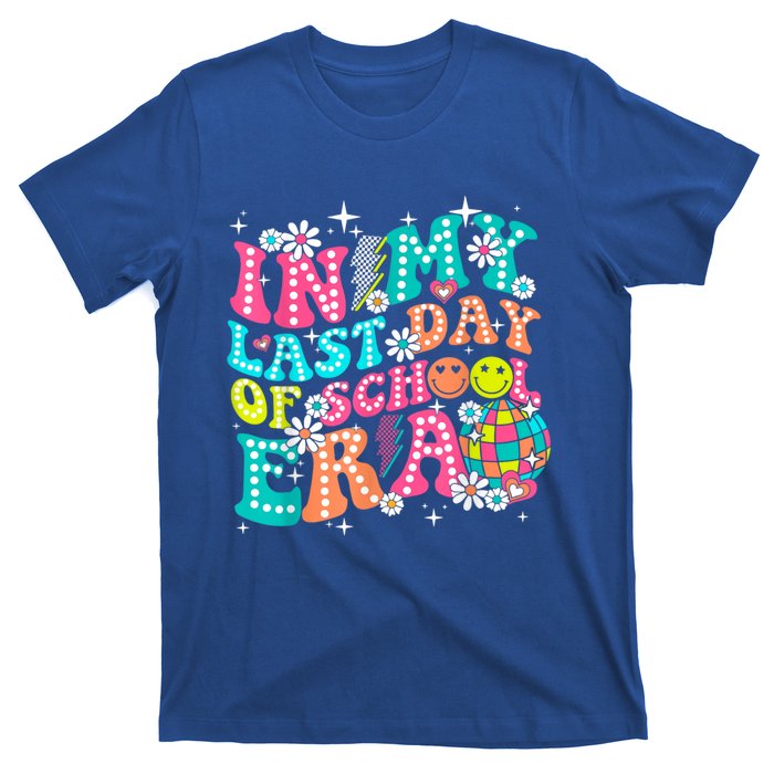 In My Last Day Of School Era Teacher Hello Summer Gift T-Shirt