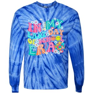 In My Last Day Of School Era Teacher Hello Summer Gift Tie-Dye Long Sleeve Shirt