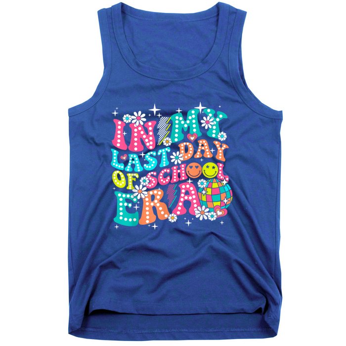 In My Last Day Of School Era Teacher Hello Summer Gift Tank Top