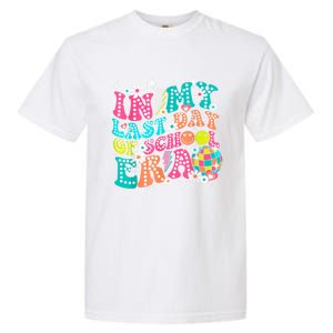 In My Last Day Of School Era Teacher Hello Summer Gift Garment-Dyed Heavyweight T-Shirt