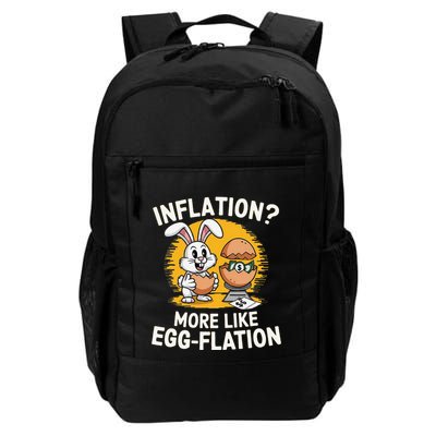 Inflation More Like Eggflation Funny Easter Eggs Humor Backpack