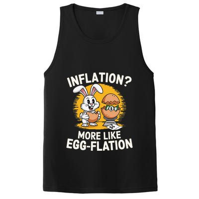 Inflation More Like Eggflation Funny Easter Eggs Humor PosiCharge Competitor Tank