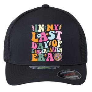 In My Last Day Of Kindergarten Era Last Day Of School Flexfit Unipanel Trucker Cap