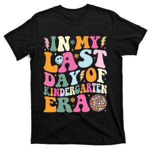 In My Last Day Of Kindergarten Era Last Day Of School T-Shirt