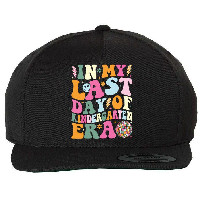 In My Last Day Of Kindergarten Era Last Day Of School Wool Snapback Cap