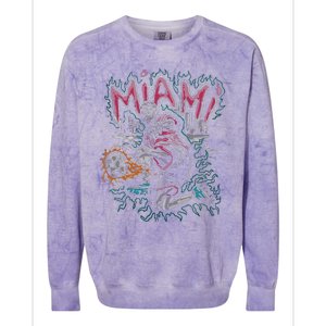 Inter Miami Leo 10 Colorblast Crewneck Sweatshirt