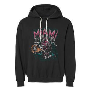 Inter Miami Leo 10 Garment-Dyed Fleece Hoodie