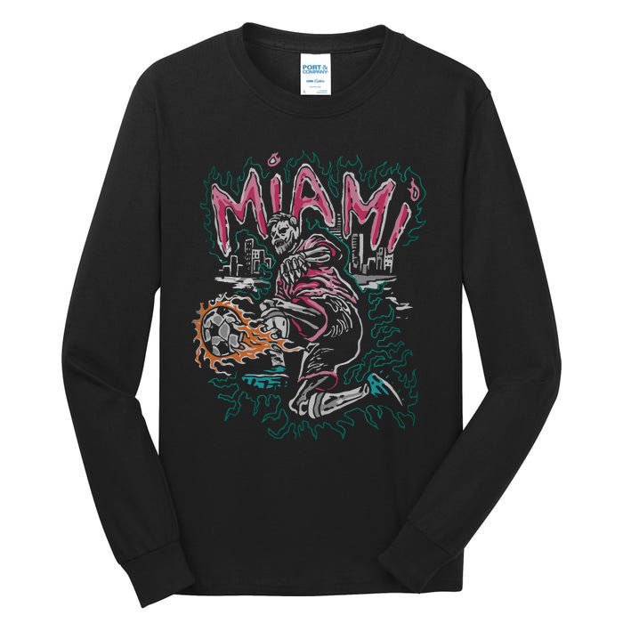 Inter Miami Leo 10 Tall Long Sleeve T-Shirt