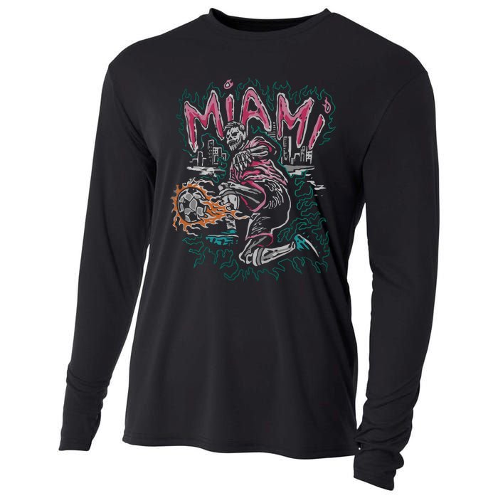 Inter Miami Leo 10 Cooling Performance Long Sleeve Crew