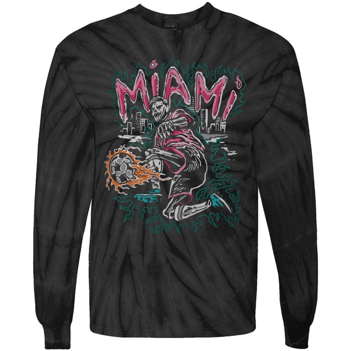 Inter Miami Leo 10 Tie-Dye Long Sleeve Shirt