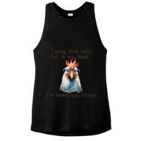I May Look Calm But In My Head Ive Pecked You 3 Times Ladies PosiCharge Tri-Blend Wicking Tank