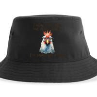 I May Look Calm But In My Head Ive Pecked You 3 Times Sustainable Bucket Hat