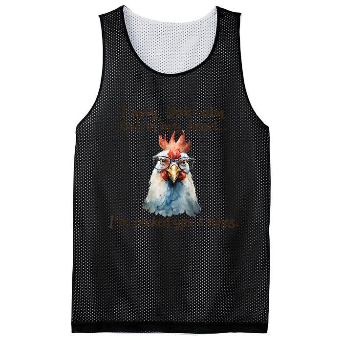 I May Look Calm But In My Head Ive Pecked You 3 Times Mesh Reversible Basketball Jersey Tank