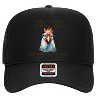 I May Look Calm But In My Head Ive Pecked You 3 Times Trucker Hat