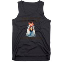 I May Look Calm But In My Head Ive Pecked You 3 Times Tank Top