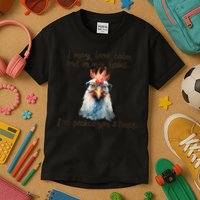 I May Look Calm But In My Head Ive Pecked You 3 Times Kids T-Shirt