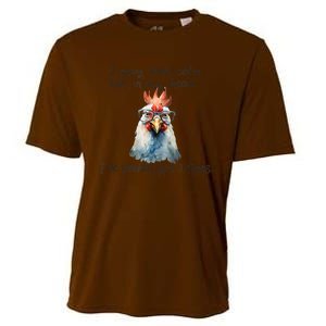 I May Look Calm But In My Head Ive Pecked You 3 Times Cooling Performance Crew T-Shirt