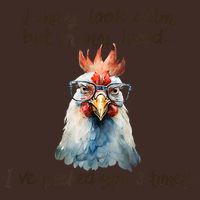 I May Look Calm But In My Head Ive Pecked You 3 Times Performance Shirt