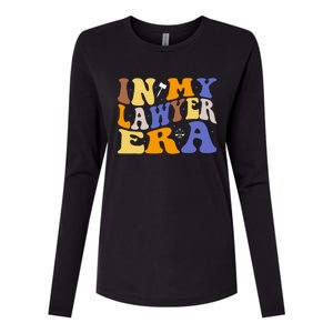 In My Lawyer Era Lawyer Law Attorney Law Student Womens Cotton Relaxed Long Sleeve T-Shirt