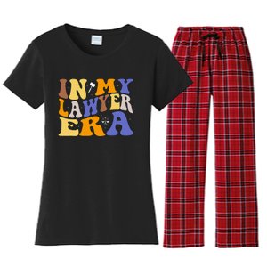 In My Lawyer Era Lawyer Law Attorney Law Student Women's Flannel Pajama Set