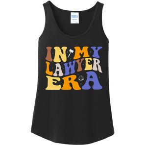 In My Lawyer Era Lawyer Law Attorney Law Student Ladies Essential Tank