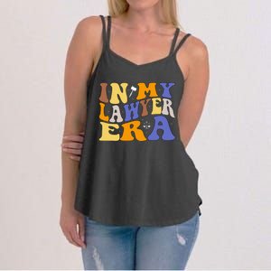 In My Lawyer Era Lawyer Law Attorney Law Student Women's Strappy Tank