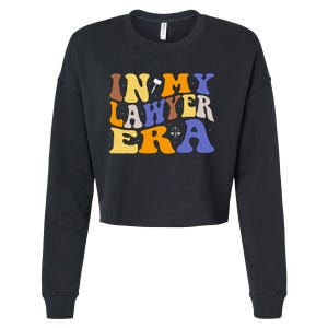 In My Lawyer Era Lawyer Law Attorney Law Student Cropped Pullover Crew