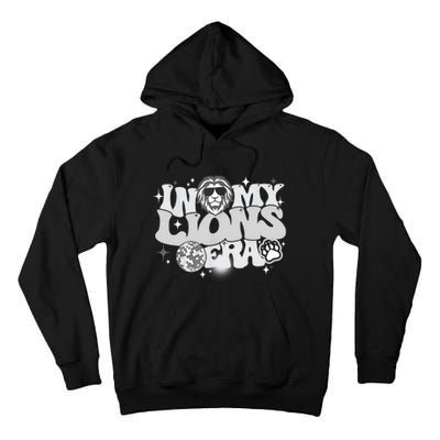 In My Lions Era Back To School Mascot Spirit Game Team Squad Tall Hoodie