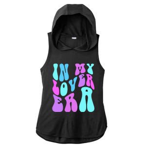 In My Lover Era Ladies PosiCharge Tri-Blend Wicking Draft Hoodie Tank