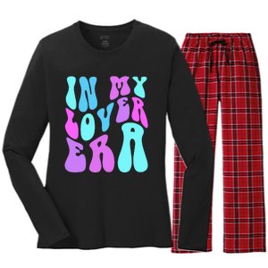 In My Lover Era Women's Long Sleeve Flannel Pajama Set 