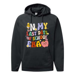 In My Last Day Of School Era Teacher Performance Fleece Hoodie