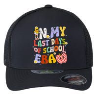 In My Last Day Of School Era Teacher Flexfit Unipanel Trucker Cap