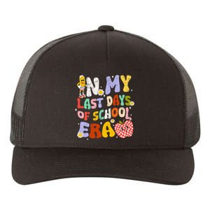 In My Last Day Of School Era Teacher Yupoong Adult 5-Panel Trucker Hat