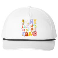 In My Last Day Of School Era Teacher Snapback Five-Panel Rope Hat