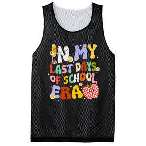 In My Last Day Of School Era Teacher Mesh Reversible Basketball Jersey Tank