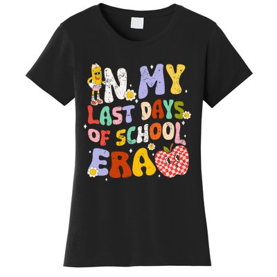 In My Last Day Of School Era Teacher Women's T-Shirt