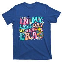 In My Last Day Of School Era Groovy Retro Graduate Funny Funny Gift T-Shirt