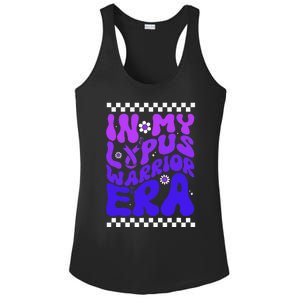 In My Lupus Warrior Era Purple Ribbon Lupus Awareness Ladies PosiCharge Competitor Racerback Tank