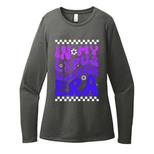 In My Lupus Warrior Era Purple Ribbon Lupus Awareness Womens CVC Long Sleeve Shirt