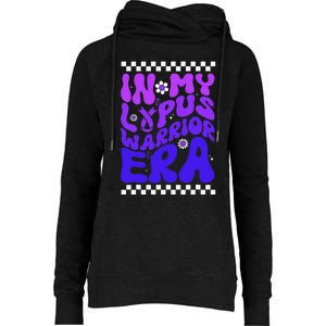 In My Lupus Warrior Era Purple Ribbon Lupus Awareness Womens Funnel Neck Pullover Hood