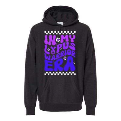 In My Lupus Warrior Era Purple Ribbon Lupus Awareness Premium Hoodie