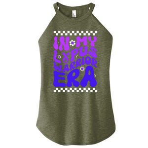 In My Lupus Warrior Era Purple Ribbon Lupus Awareness Women's Perfect Tri Rocker Tank